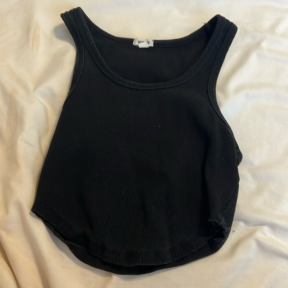 Garage Black Tanktop size small